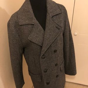 New men’s wool coat.